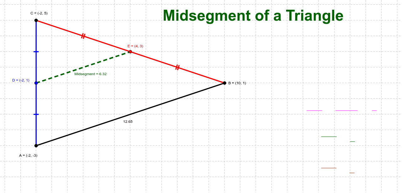 Midsegment Of A Triangle In Real Life