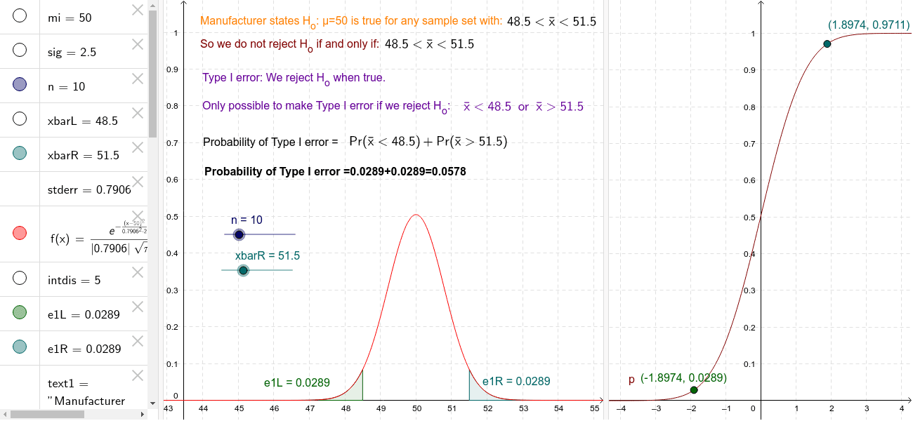 GeoGebra Applet