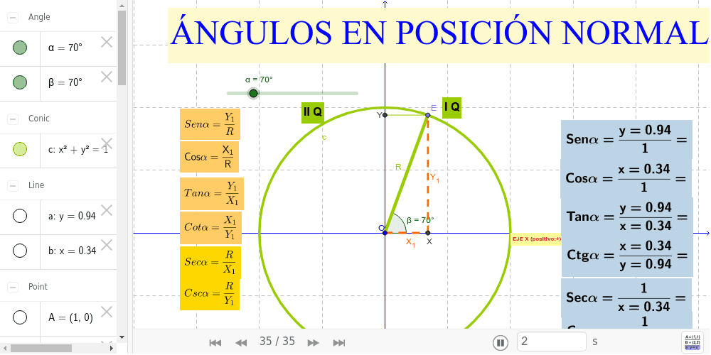 GeoGebra Applet