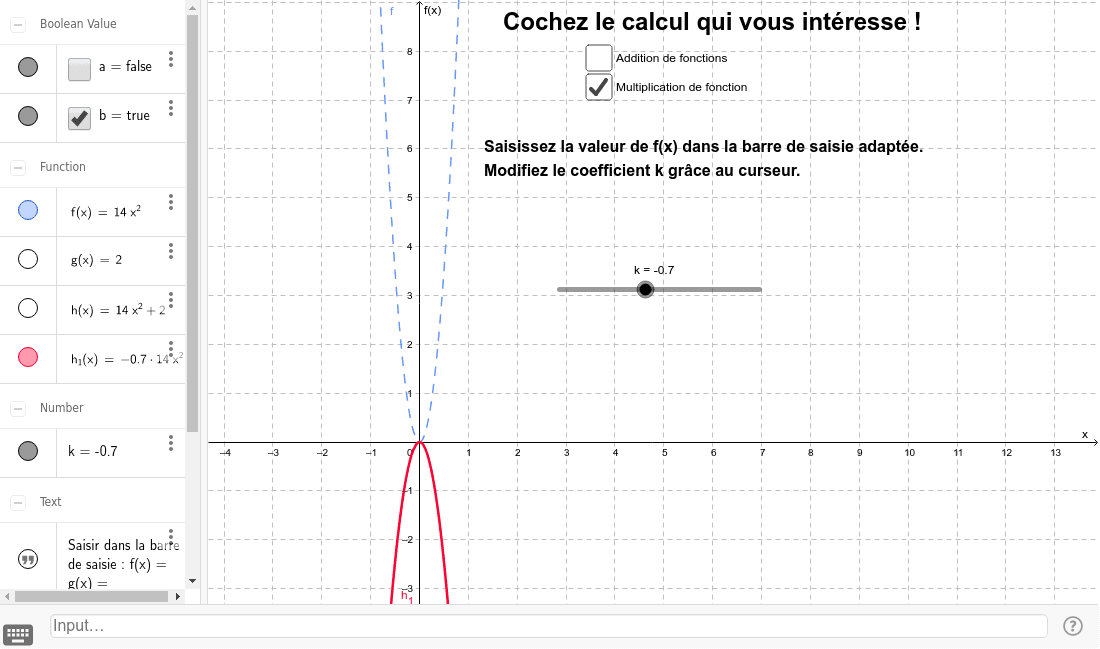 GeoGebra Applet