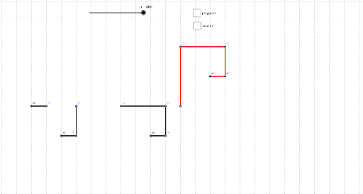 Square spiral – GeoGebra