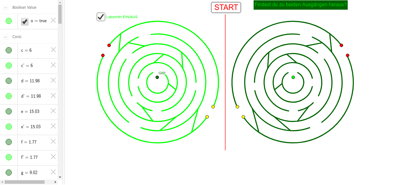 GeoGebra Applet