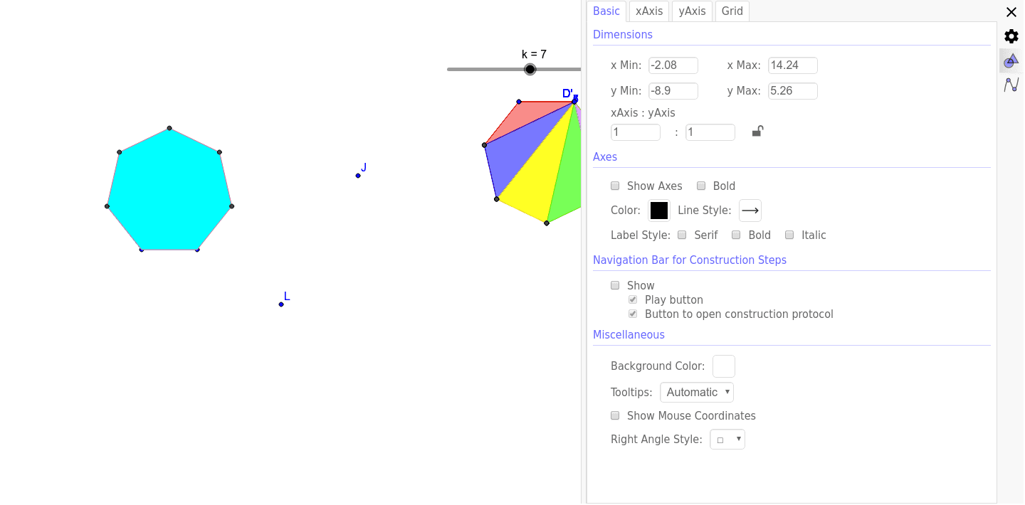 GeoGebra Applet