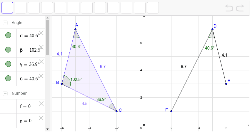 GeoGebra Applet