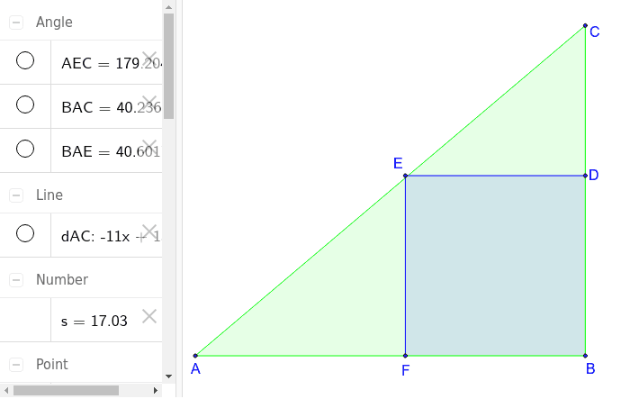 GeoGebra Applet