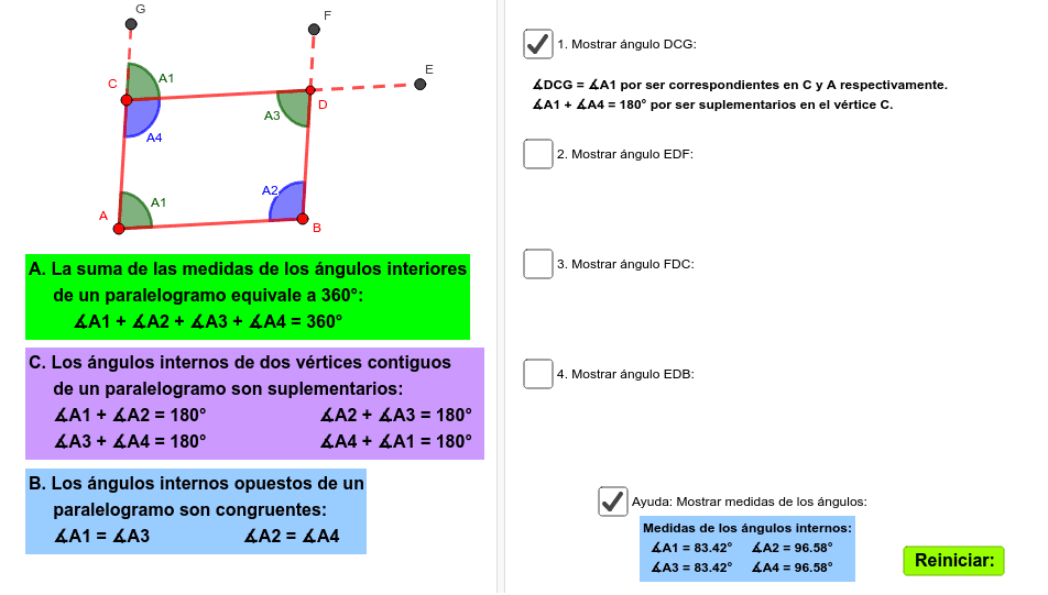 GeoGebra Applet