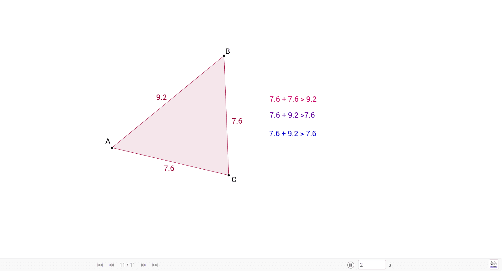 GeoGebra Applet