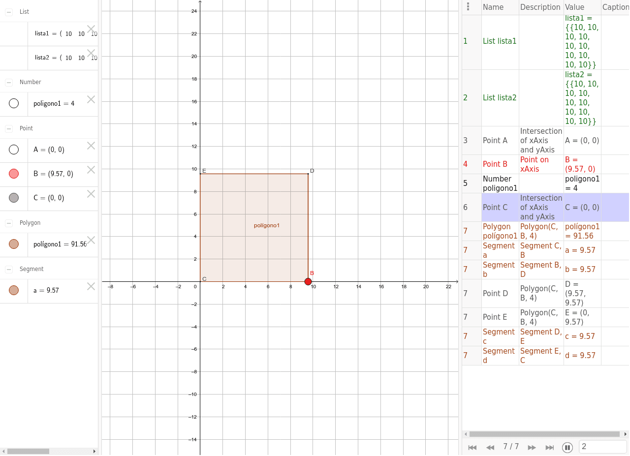 GeoGebra Applet