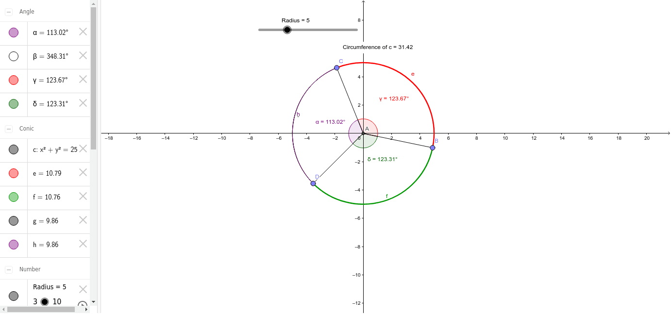 GeoGebra Applet