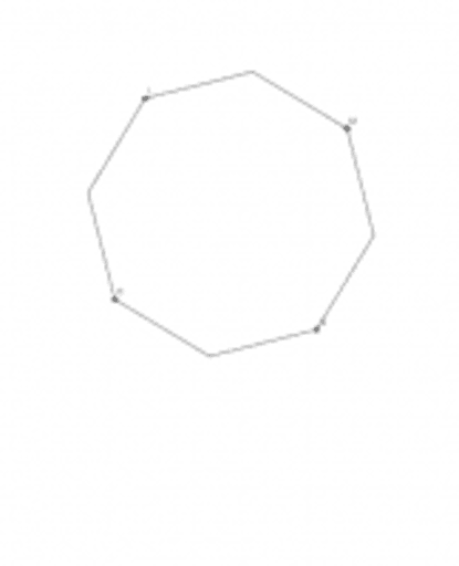 正八角形 Geogebra