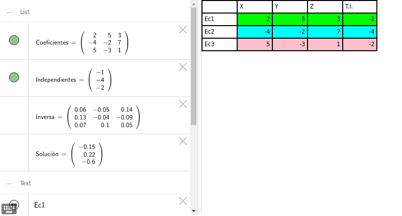 GeoGebra Applet
