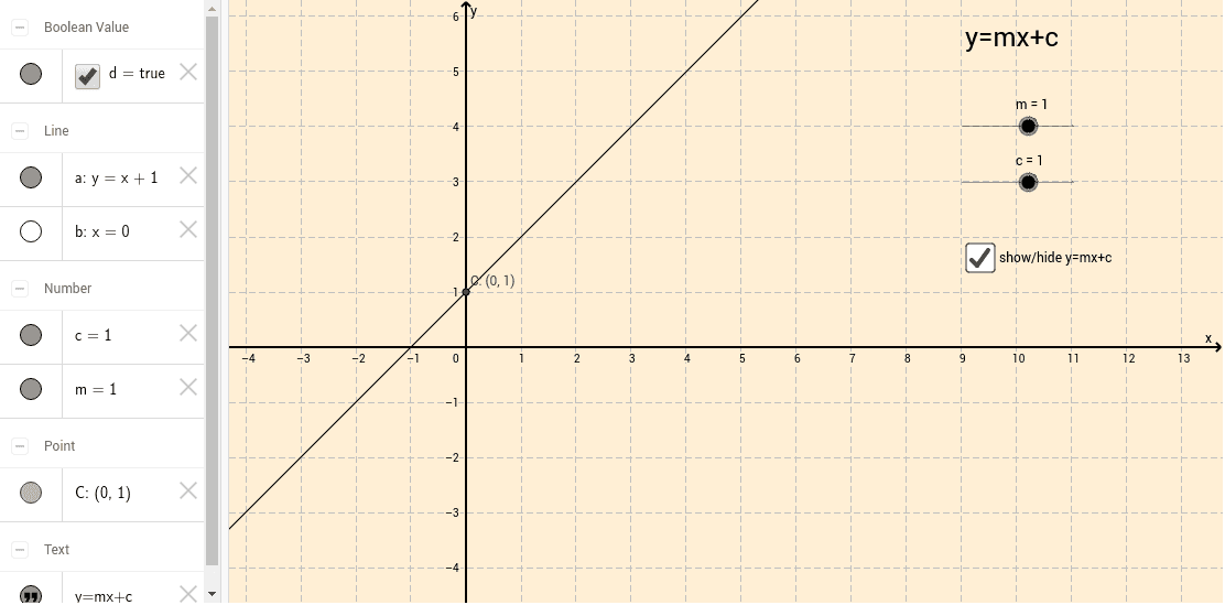 GeoGebra Applet