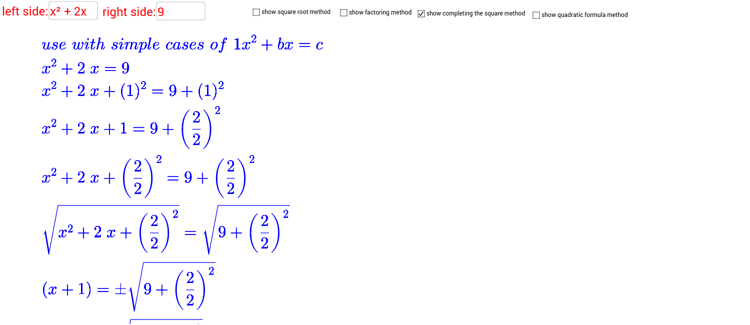 GeoGebra Applet