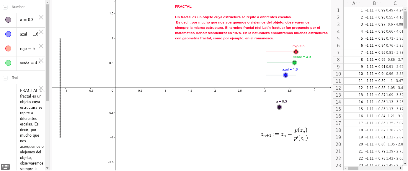 GeoGebra Applet