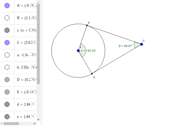 GeoGebra Applet