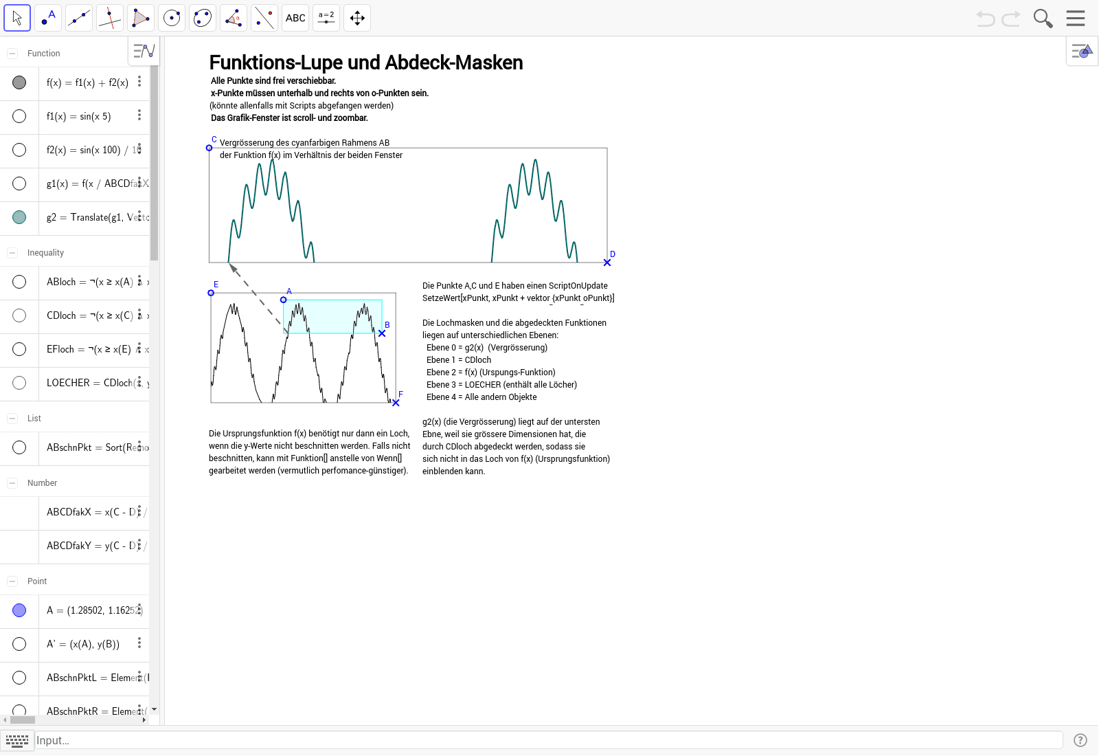 GeoGebra Applet