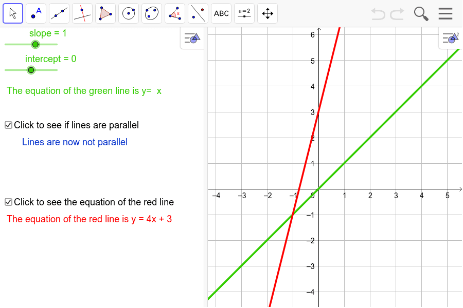 GeoGebra Applet