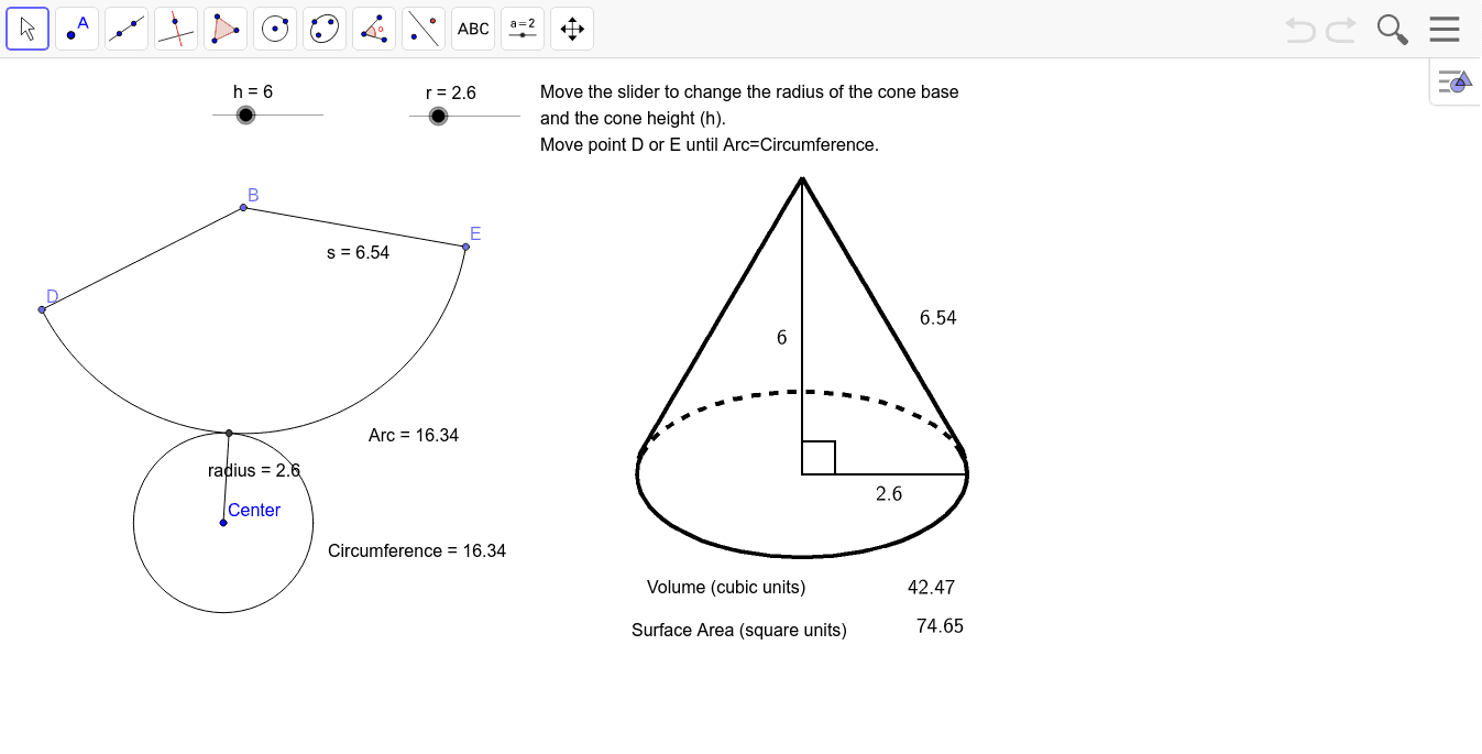 GeoGebra Applet