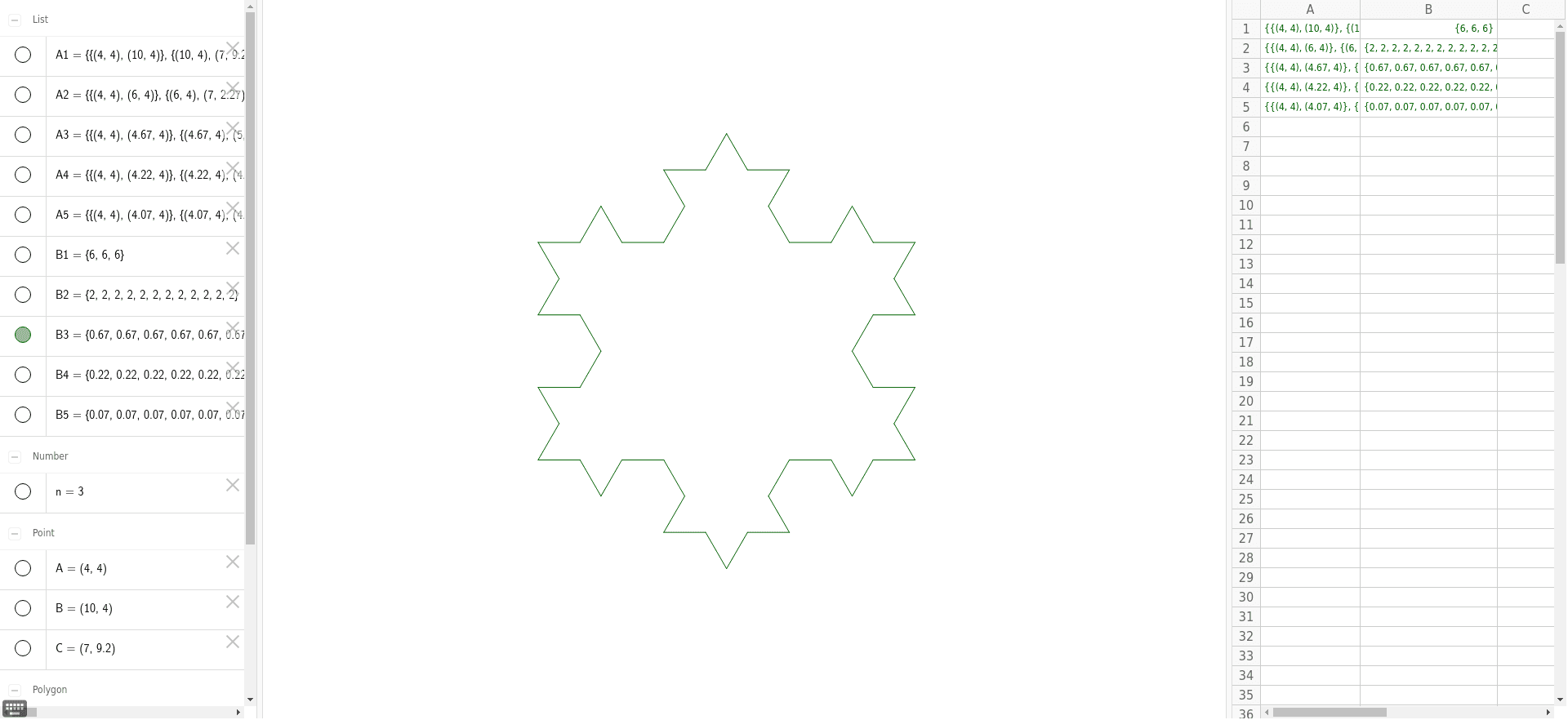 GeoGebra Applet