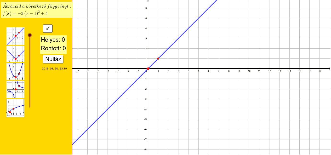 GeoGebra Applet