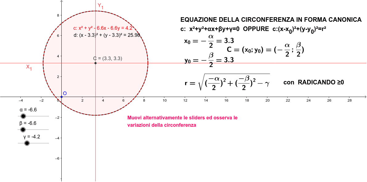 GeoGebra Applet