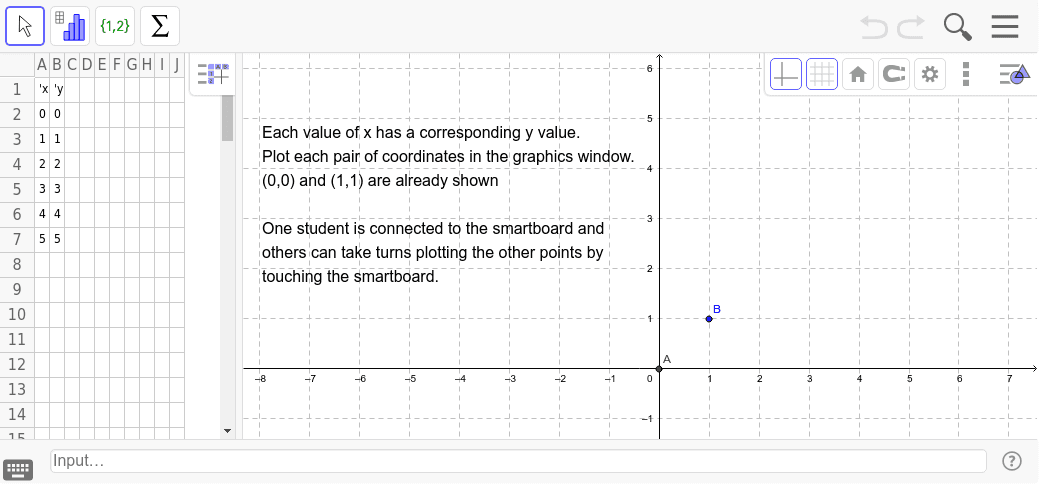 GeoGebra Applet