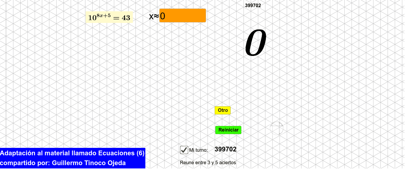 GeoGebra Applet