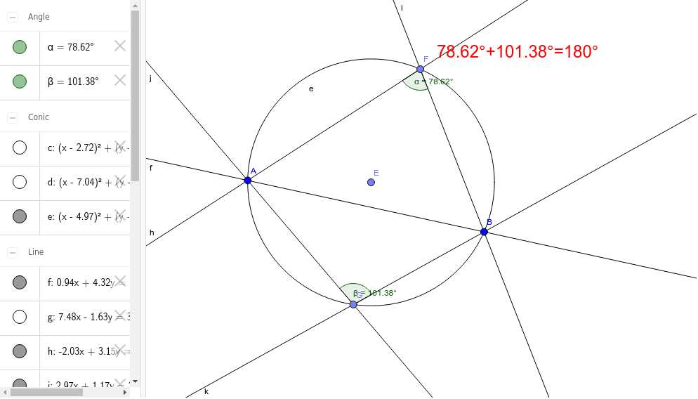 GeoGebra Applet