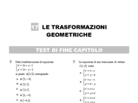 Trasformazioni geometriche e coniche