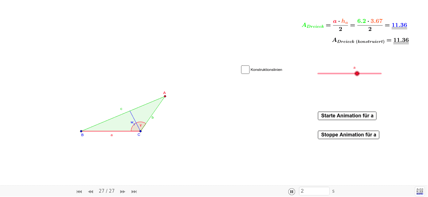 GeoGebra Applet