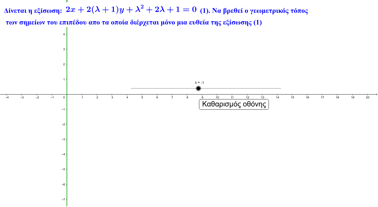 GeoGebra Applet