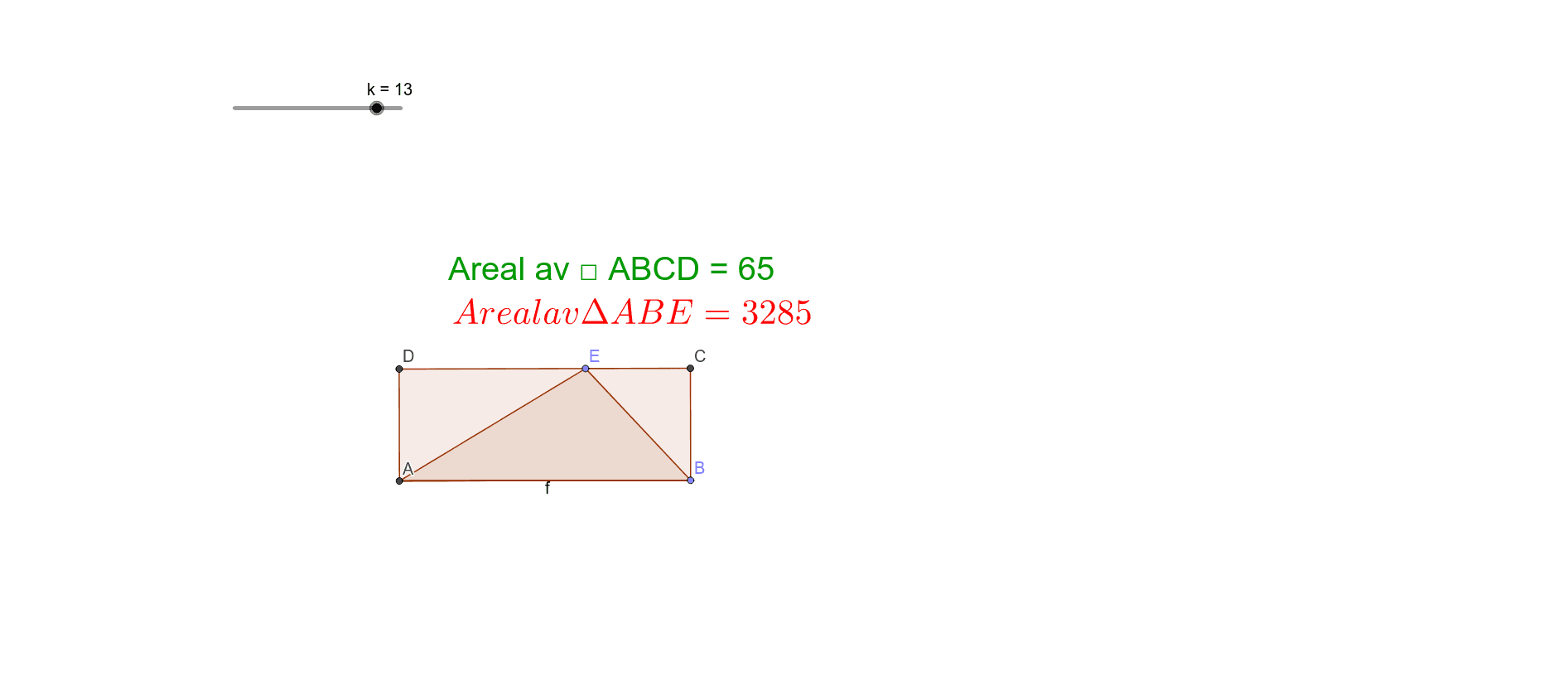 GeoGebra Applet