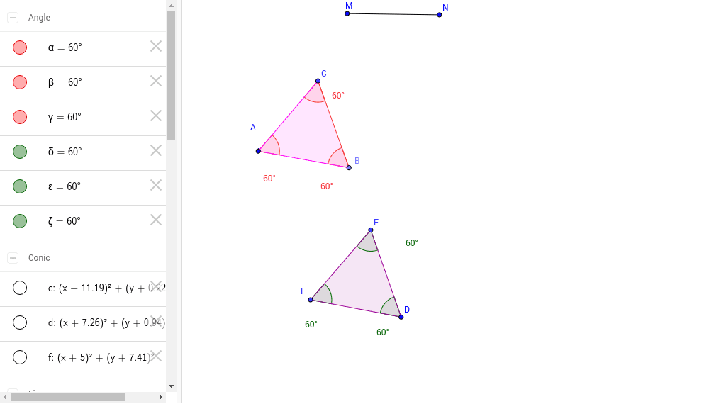 GeoGebra Applet