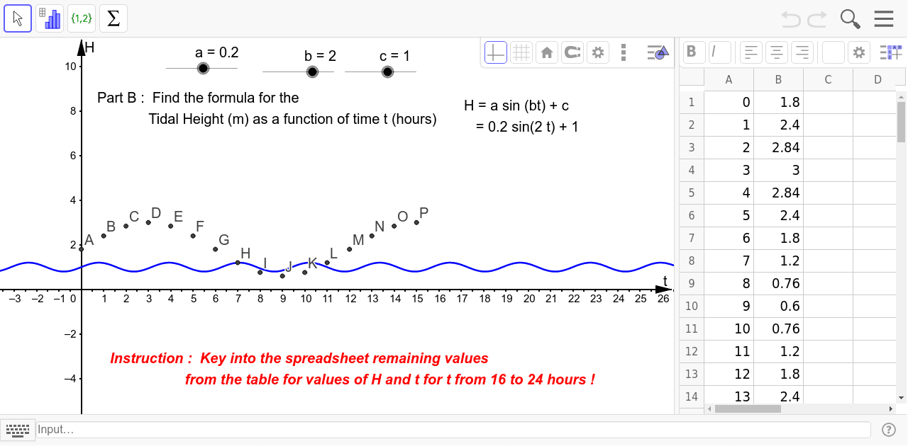 GeoGebra Applet