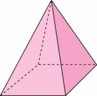  pirámide cuadrangular