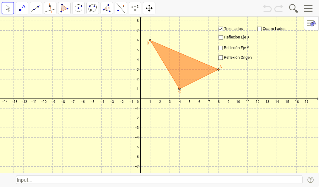 reflexiones en el plano – GeoGebra reflexiones en el plano – GeoGebra