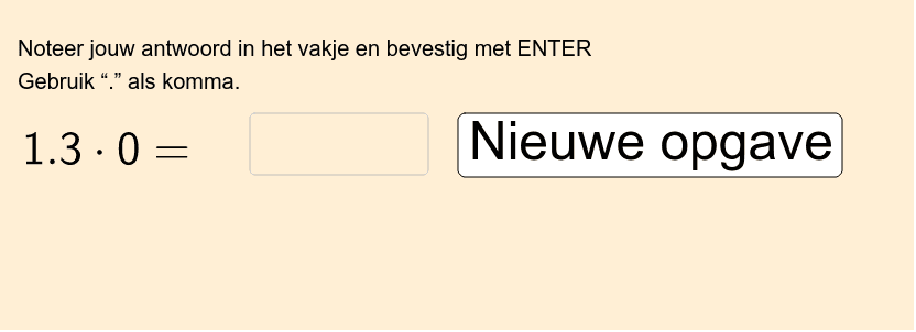 Opdracht 9: Kommagetallen vermenigvuldigen