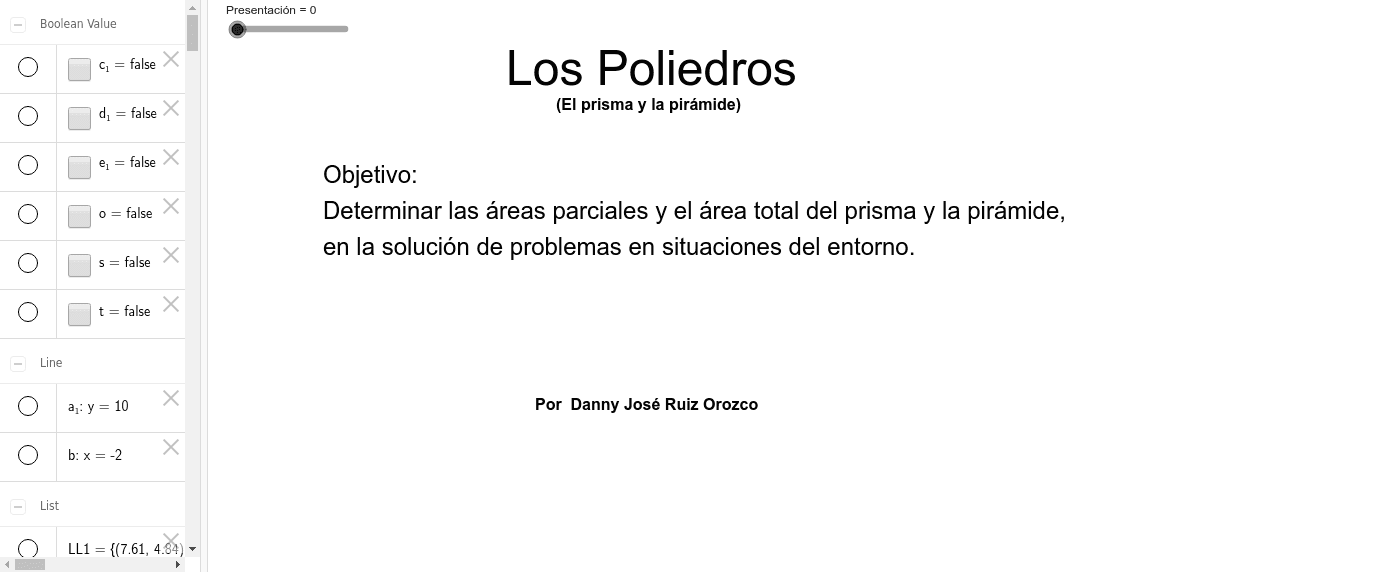 GeoGebra Applet
