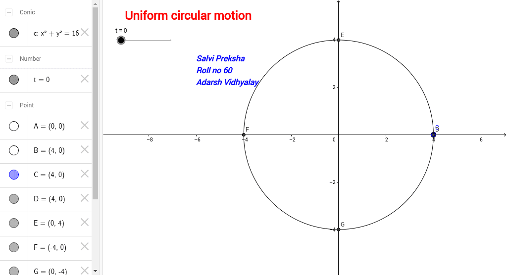 GeoGebra Applet
