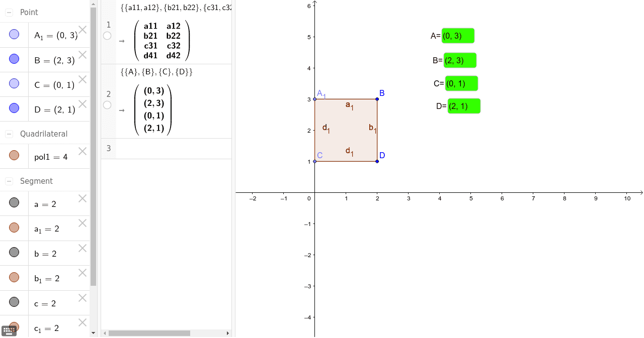 GeoGebra Applet