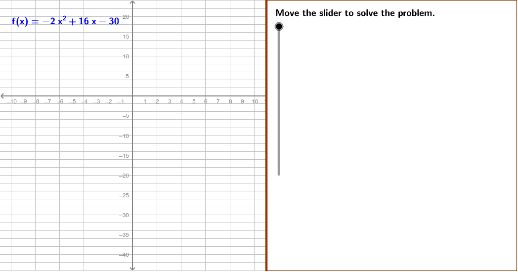 GeoGebra Applet
