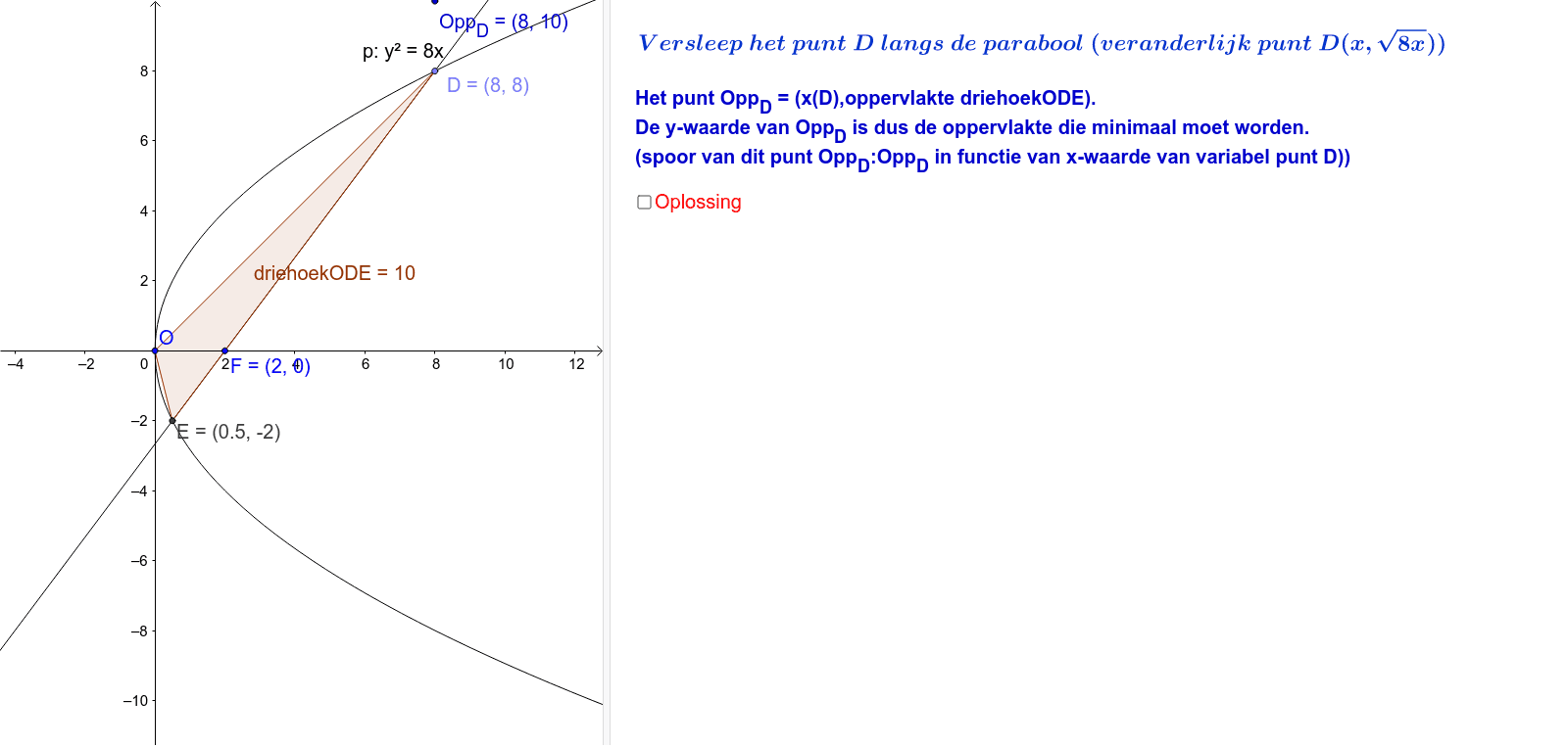 GeoGebra Applet