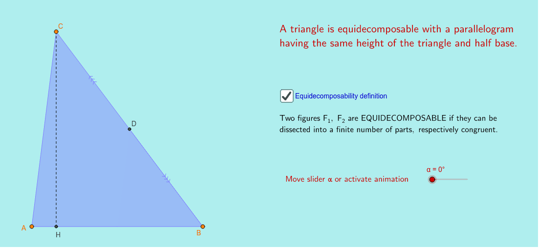 GeoGebra Applet