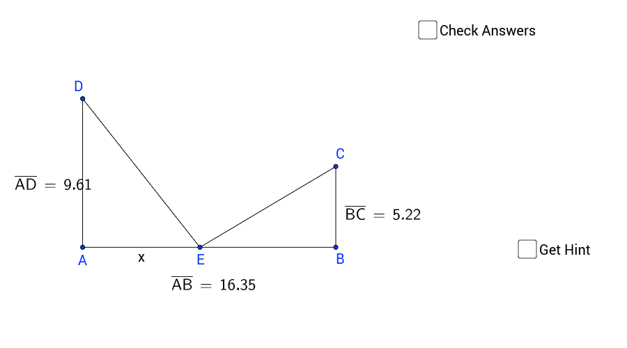GeoGebra Applet