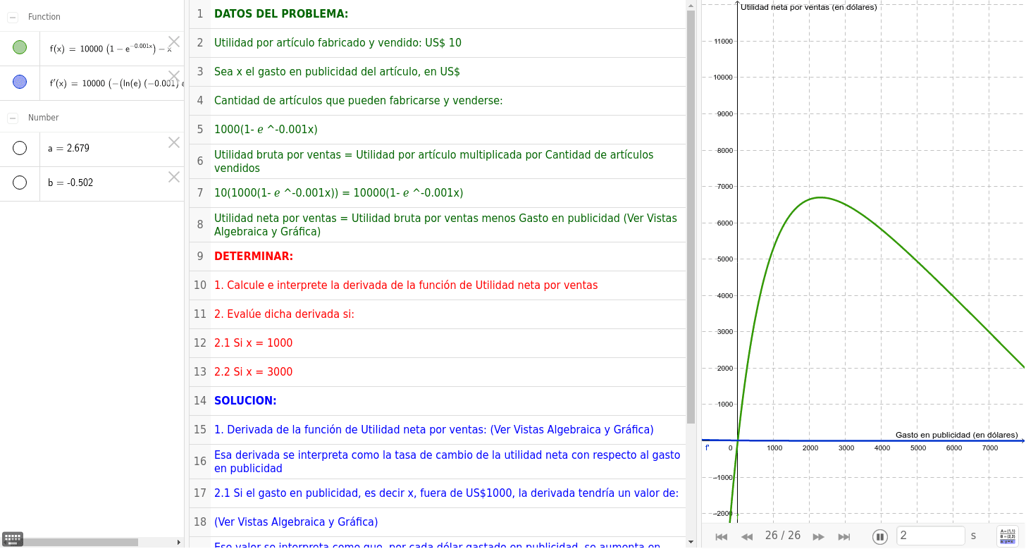GeoGebra Applet