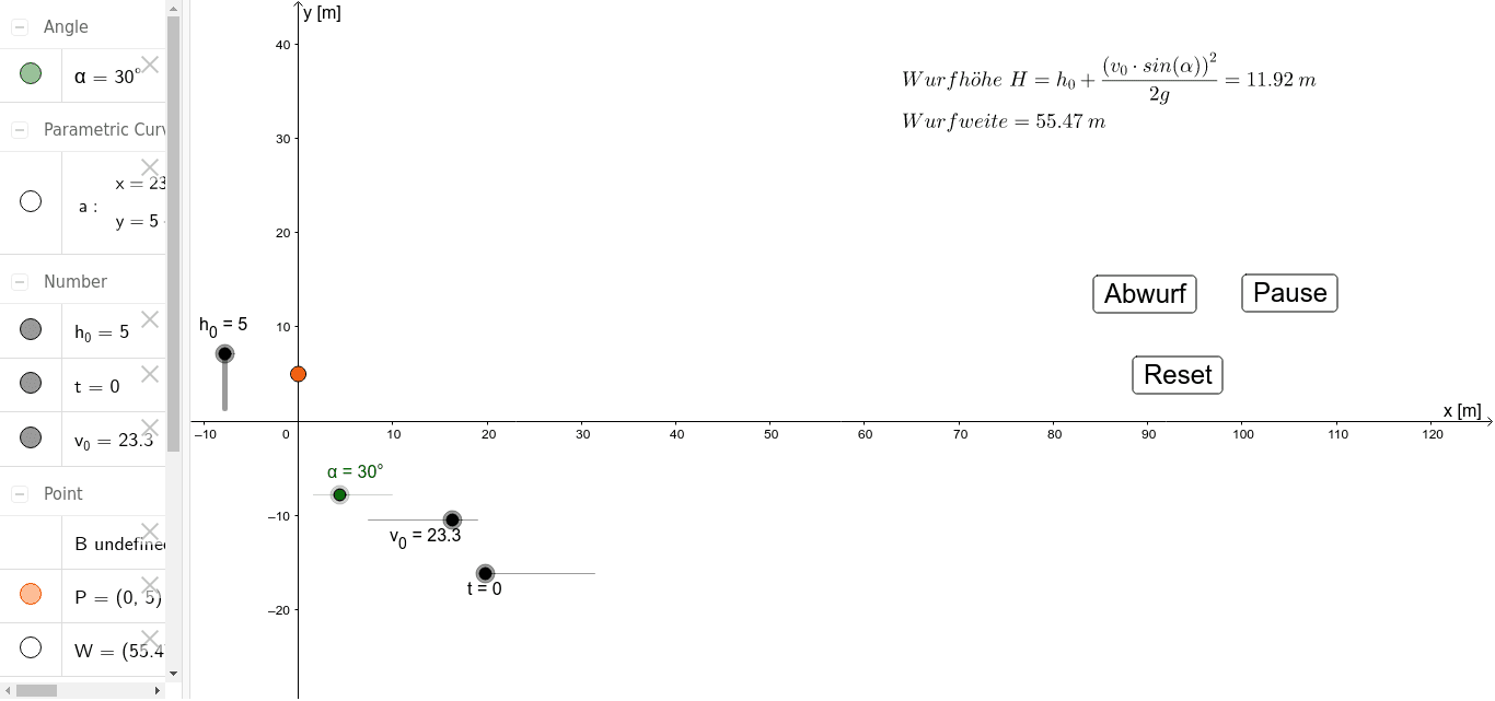 GeoGebra Applet