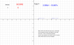 Quadratics: y=(x-m)(x-n) – GeoGebra