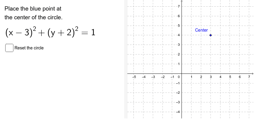 GeoGebra Applet