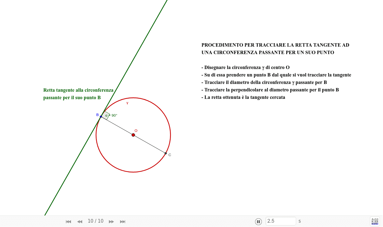 GeoGebra Applet