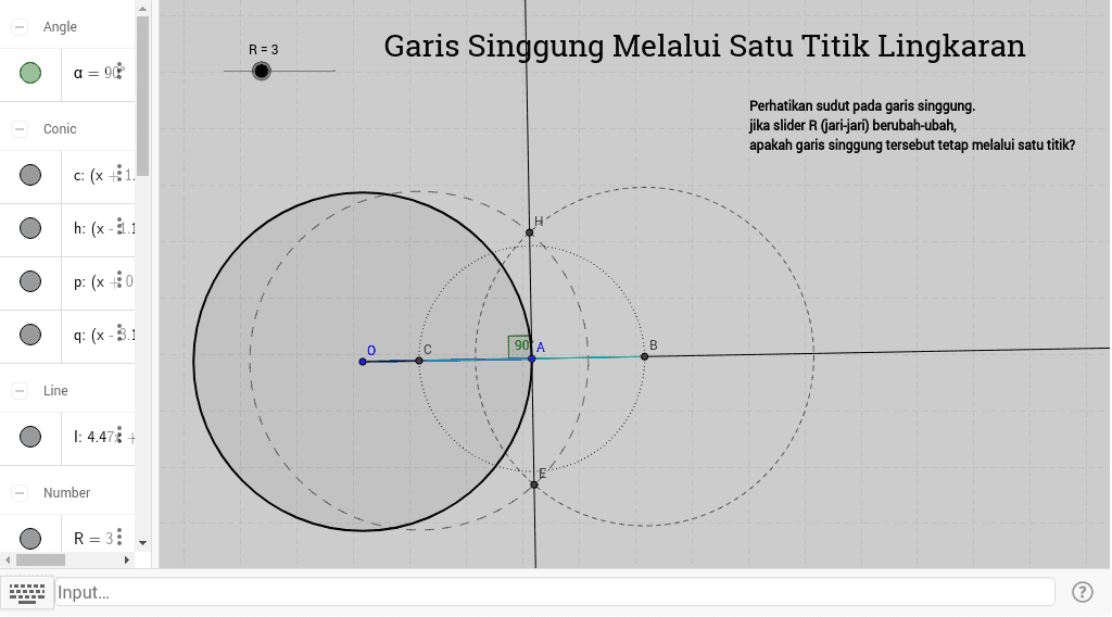 GeoGebra Applet